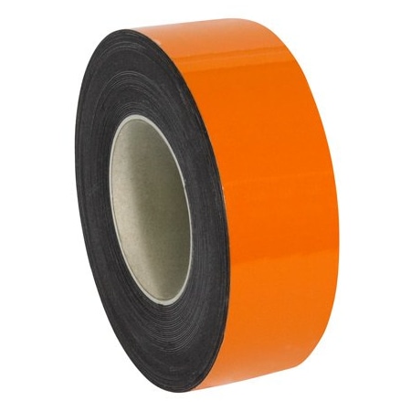 Bsc Preferred 2'' x 50' - Orange Warehouse Labels - Magnetic Roll BUY00019971